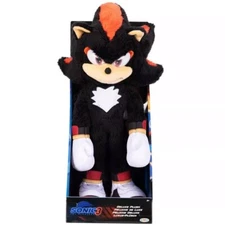 Sonic The Hedgehog 3 Movie Shadow 13-Inch Deluxe Plush