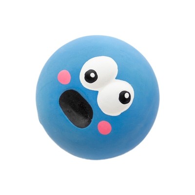 Dog Squeak Toys Soft Rubber Ball Chew Toy for Small Dogs Puppy Training