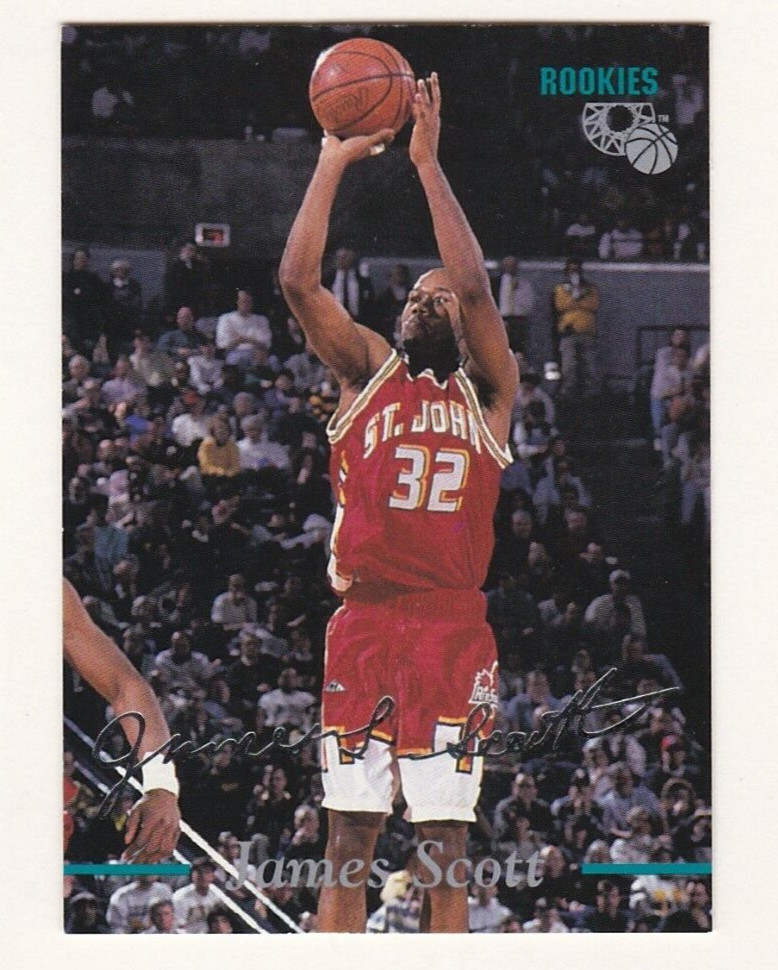1995 CLASSIC Silver Signatures #74  JAMES SCOTT RC