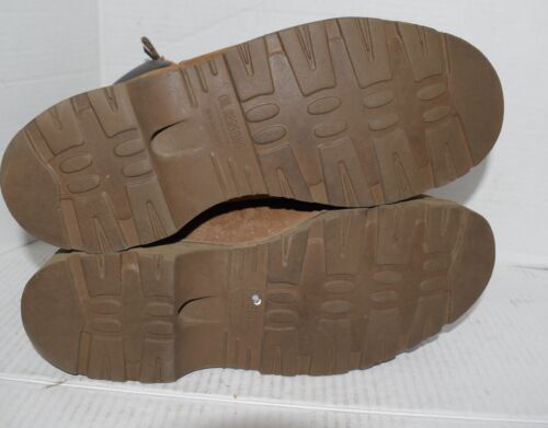 ZAPATOS RED WING EE. UU. Botas de Trabajo Chukka de Cuero de Motociclista con Cordones Tostado Talla 9 2E - Imagen 3 de 4