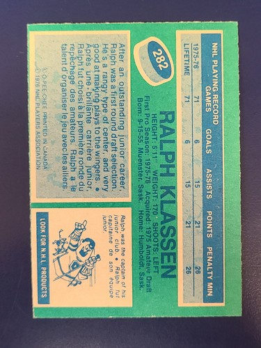 Tarjetas de hockey O-Pee-Chee OPC 1976-77 completa tu conjunto que elijas #176-396 - Imagen 171 de 275