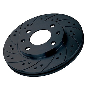 Disco de freno trasero combinado Black Diamond para BMW Serie 3 F34 Gran Turismo 325d 13 on - Imagen 1 de 1