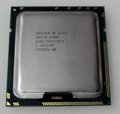 Intel Xeon EC3539 SLBWJ 2.13 Ghz 8M Quad Core LGA1366 CPU Processor