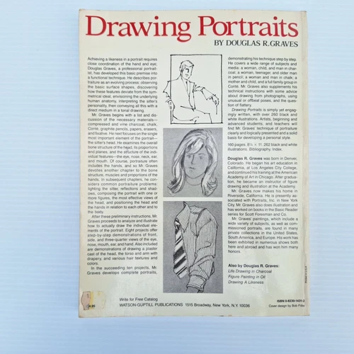 Drawing Portraits by Douglas R. Graves Materials Techniques Styles Pencil Chalk - Picture 6 of 9