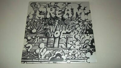 CREAM - WHEELS OF FIRE (IN THE STUDIO) - LP - MADE IN UK