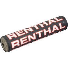RENTHAL VINTAGE SX MX 10" BLACK / RED / WHITE BAR PAD P358