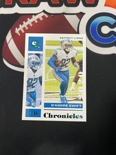2020 Panini Chronicles Rookie Card D'Andre Swift Detroit Lions #32 RC. rookie card picture