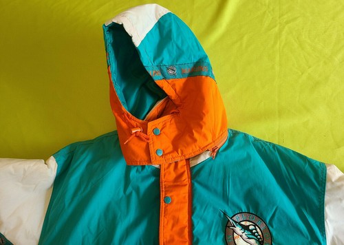 Florida Marlins Pro Player Winter Coat/Jacket - XL - Miami - 1993 Inaugural Year - Picture 9 of 12