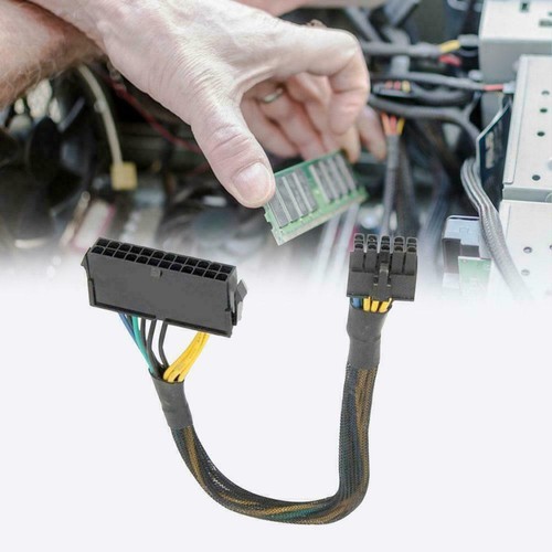 ATX 24 Pin to 10 pin Power Supply Cable For 30C Geschenk G5X9 motherboard X G3M6 - Afbeelding 3 van 12