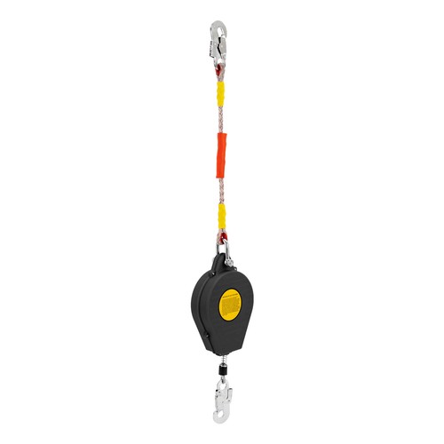 49ft/15m Self Retracting Lifeline Heavy Duty 330lbs Retractable Safety Lanyard - Picture 12 of 18