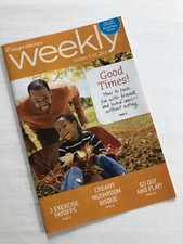 Weight Watchers PointsPlus Weekly Booklet - Oct 7-13, 2012