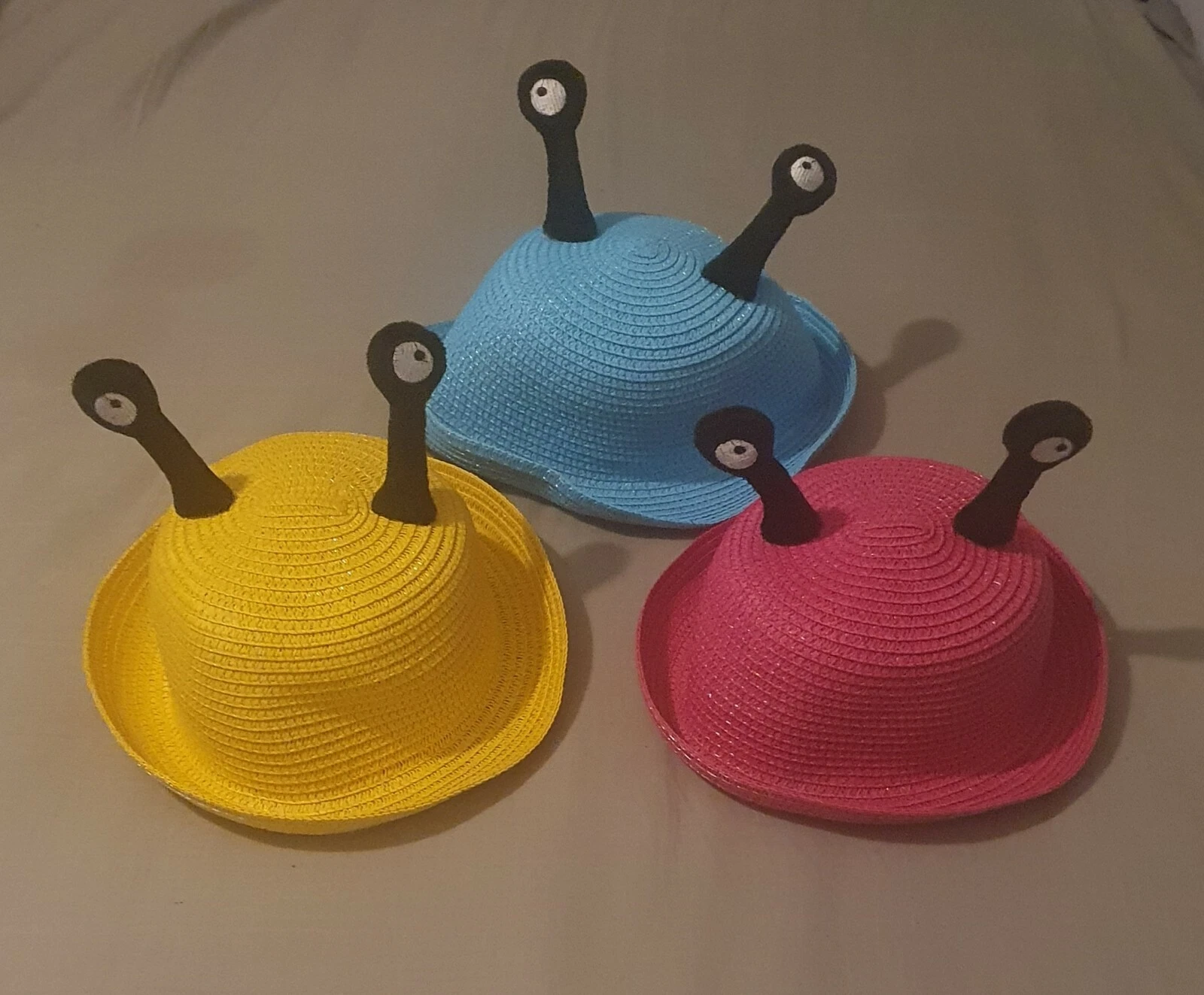BOY GIRL SUMMER HATS. Unisex Modern. Ideal For Triplets. Funky