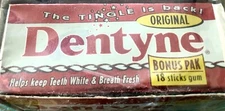 Original Dentyne Chewing Gum Bonus Pak 18 Sticks Not for Consumption NOS