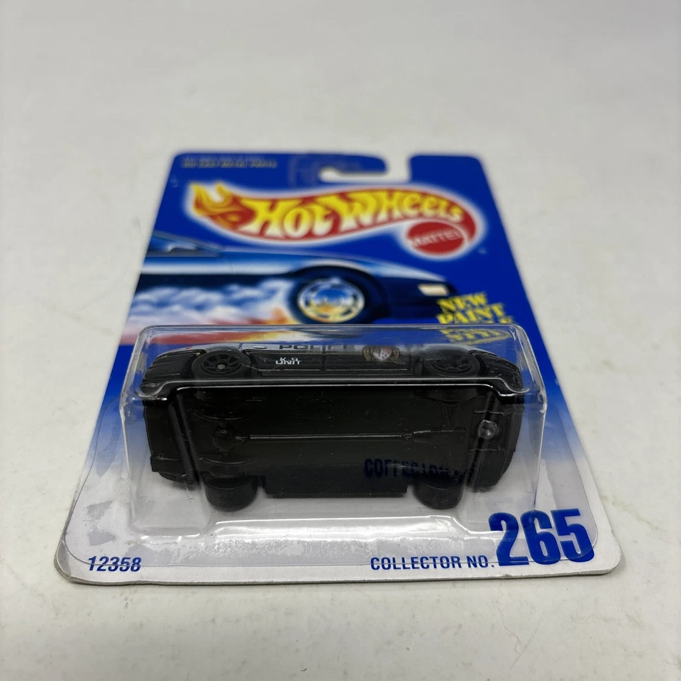 Hot Wheels Oldsmobile Aurora Sheriff Coche de Policía Coleccionista #265 1991 Foto 3 de 4