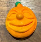 Vintage Todd Masters STYLE Foam Jack-o-Lantern Halloween Pumpkin Head Sticker — photo 1