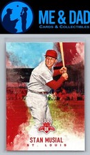 2017 Panini Diamond Kings #33b Stan Musial Full Batting Stance