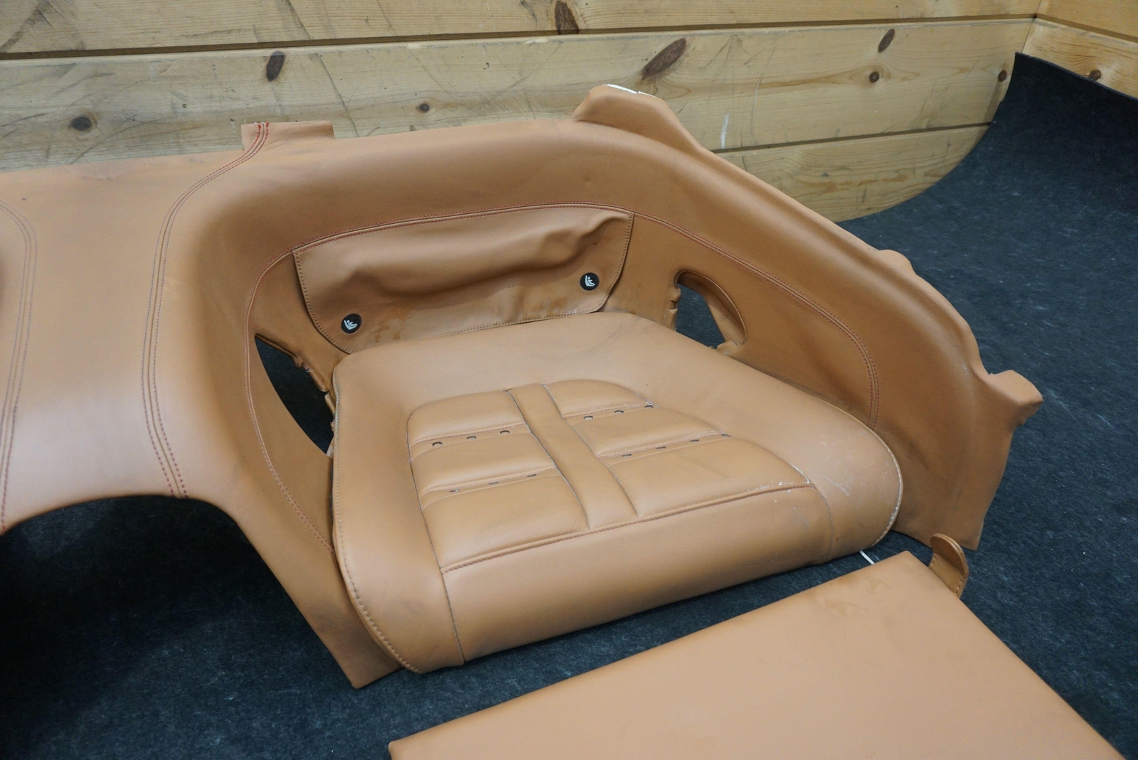 Set Rear Seat Assembly W/ Upper & Side Trim OEM Ferrari California 2012-14 *Note