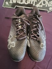 Under Armour Blur Soccer Cleat Men's Black/Reflective Size 8