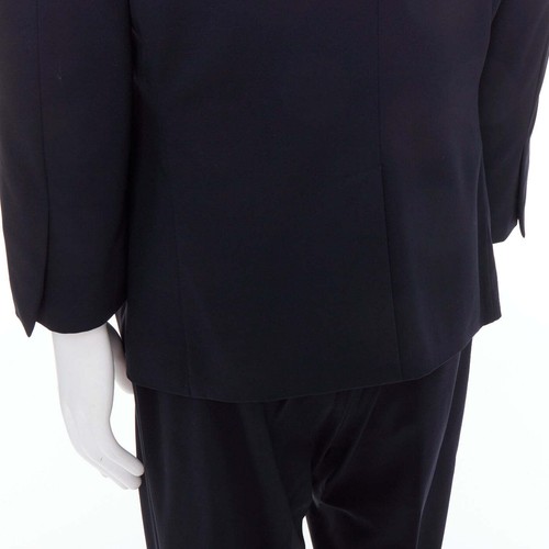 GUCCI Tom Ford Vintage navy wool GG monogram lined blazer IT50 L - Picture 8 of 12