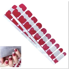 *CLEARANCE* Jaysea Arts Nails Strips Color Pink Valentine Heart Street Art, B4G1