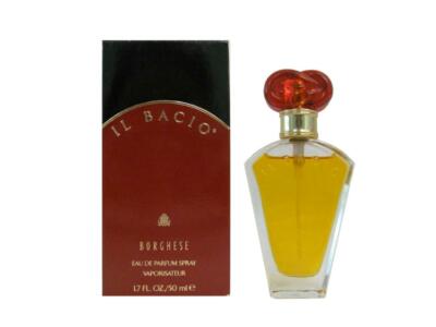 IL BACIO By Borghese Perfume 1.7 Oz / 50 ML Eau de Parfum Spray for Women NIB