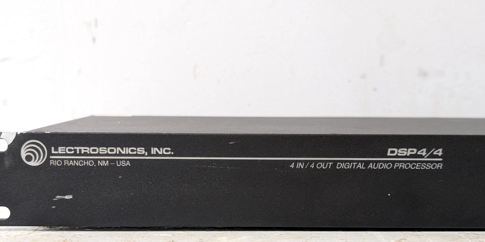Lectrosonics Inc. DSP4/4 ~ 4 In / 4 Out Digital Audio Processor - Image 2 of 4