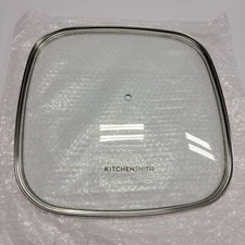 NEW 11 1/4" from "11 x 11" Square Bella Kitchensmith Electric Skillet Glass lid