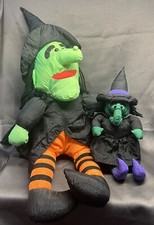 Four Star Int  l WITCH NYLON PLUSH 24  Parachute Style 1993 Plush Halloween