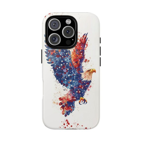 Bald Eagle USA Stars - Phone Ink Case for iPhone, Galaxy, Pixel - Picture 2 of 281