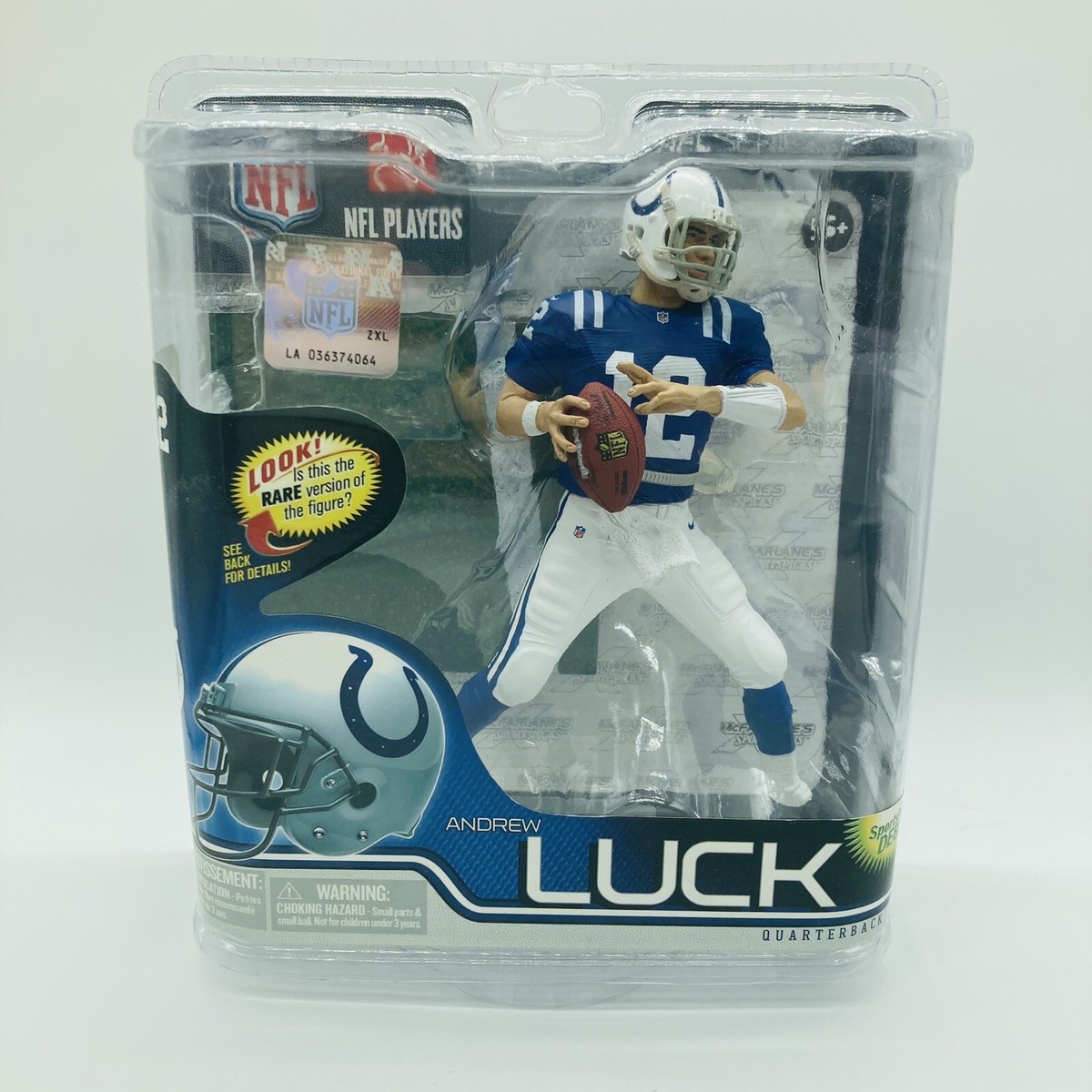 Andrew Luck Indianapolis Colts McFarlane Action Figure NIB NFL