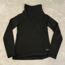 Arc'teryx Desira Tunic Sweater Women’s Size XS Gray Pullover High Neck Fleece