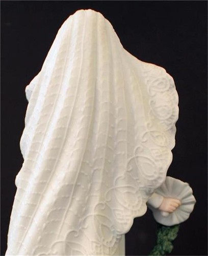 1997 LENOX Fine Porcellana Bianca La Sposa Del Centenario Figurina 8 1/2"h - Picture 4 of 5