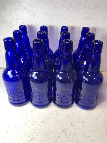 AZUL COBALTO 16 oz / 500 ml Ez Top Botellas de Cerveza Estuche de 12 Granja Elaboración en Casa - Imagen 2 de 9