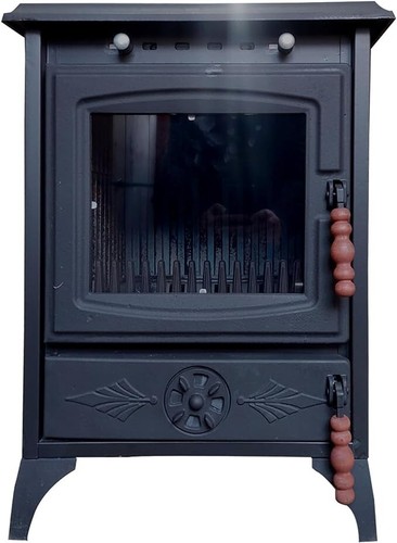 Cast Iron Stove with Oven, Durable Wood Stove Baking Oven, Stove by Burning Wood - Picture 2 of 6