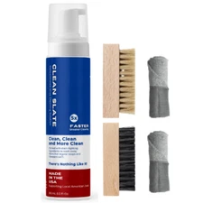 Shoe Cleaner Kit For Sneakers, Water Free Foam Sneaker Cleaner 8.5oz Cloth,Brush