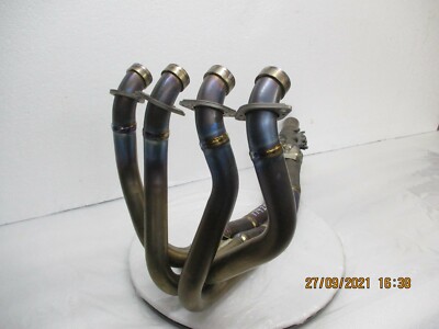 KAWASAKI ZX10R 04-05 NEW KHI M 097 TITANIUM HEADER PIPES (17925