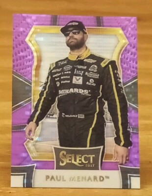 2017 Select Prizms Purple Pulsar Paul Menard