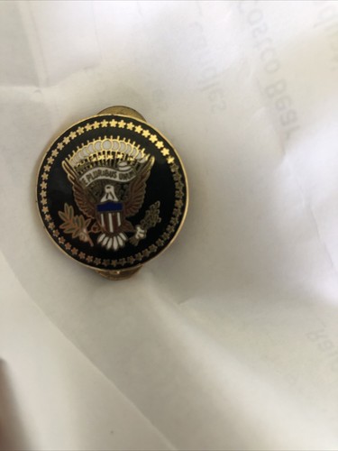 US PRESIDENTIAL BADGE PSB AMERICAN PRESIDENTIAL HAT LAPEL PIN MILITARY GIFT