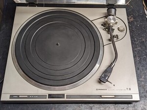 Pioneer Plattenspieler PL-300 Quartz Direkt Drive höhenverst.barer Tonarm top