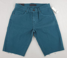 J BRAND men jean shorts raw hem cutoff JB001308 leegin blue sz 28 148