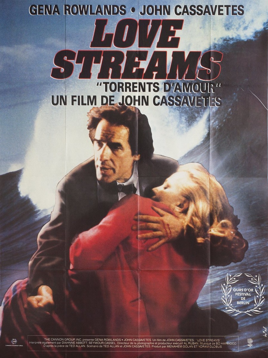 Love Streams 1984 French Grande Poster