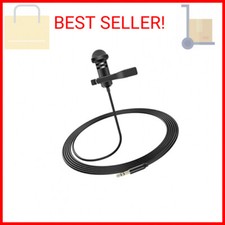 weishan Media Mod Mic for GoPro HERO11 10 9 Black Action Camera, Lavalier Lapel