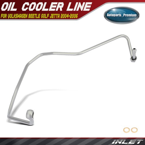 Inlet Turbocharger Coolant Line for Volkswagen Beetle Golf Jetta 2004