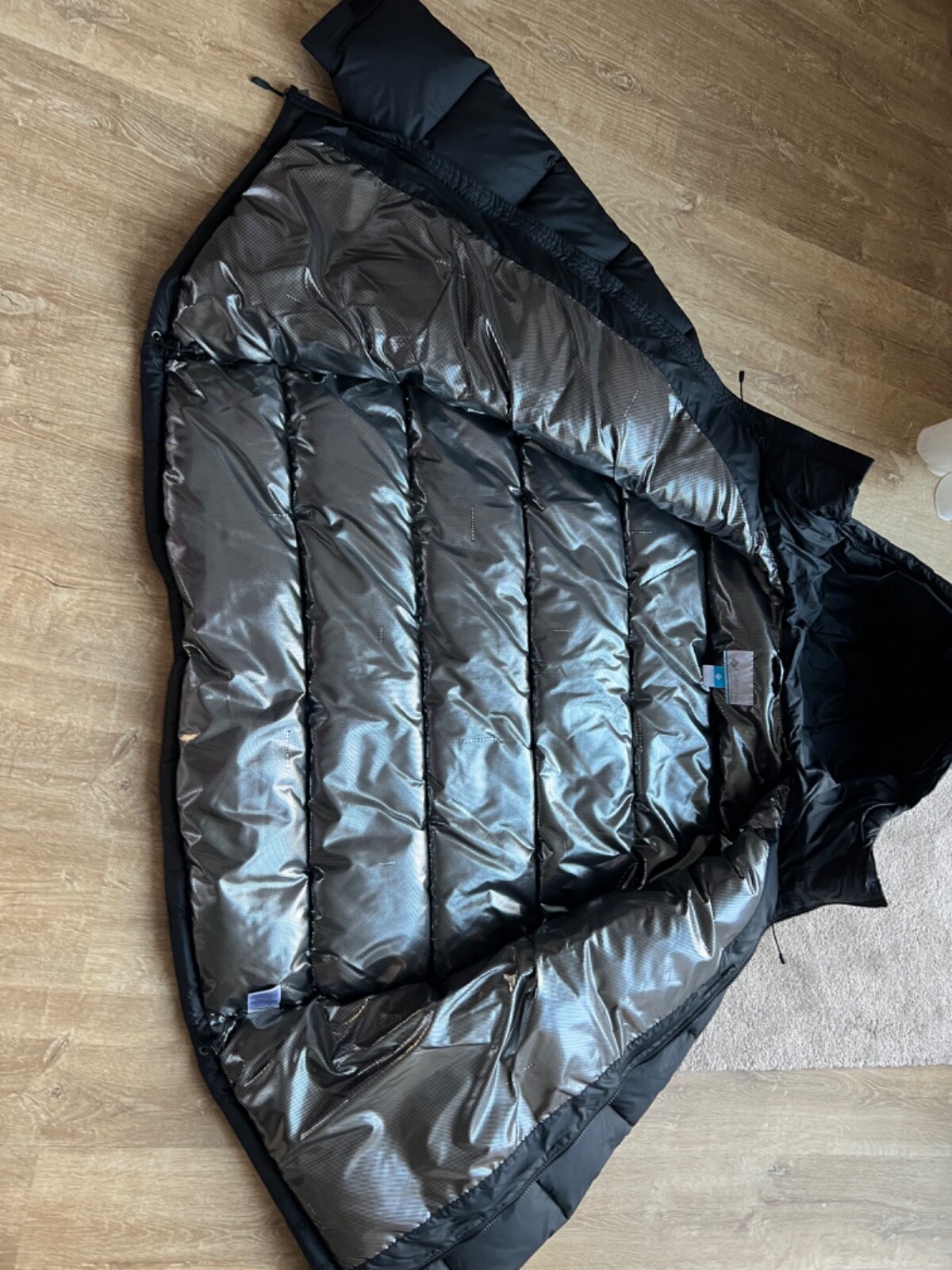 columbia jacket mens XXL size insulated omni heat thermal reflective