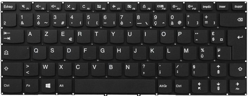 Touche de Clavier Français pour LENOVO Yoga 510-14 / 710-14 / 710-15 - 第 2/3 張圖片