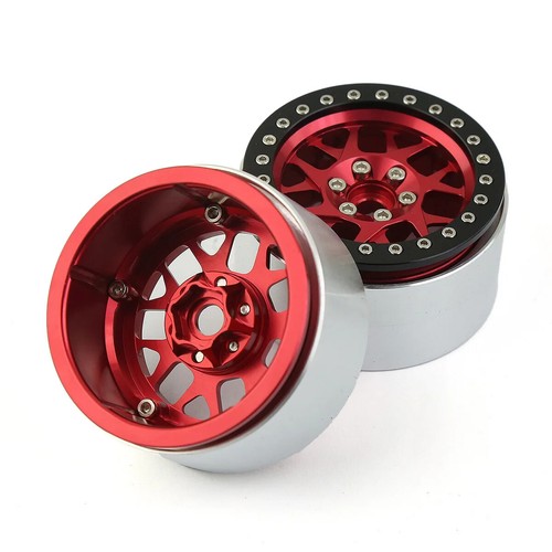 4PCS CNC 2.2 Beadlock Wheel Rim for 1/10 RC Crawler Car Axial Wraith TRX4 TRX-6 - Picture 4 of 26