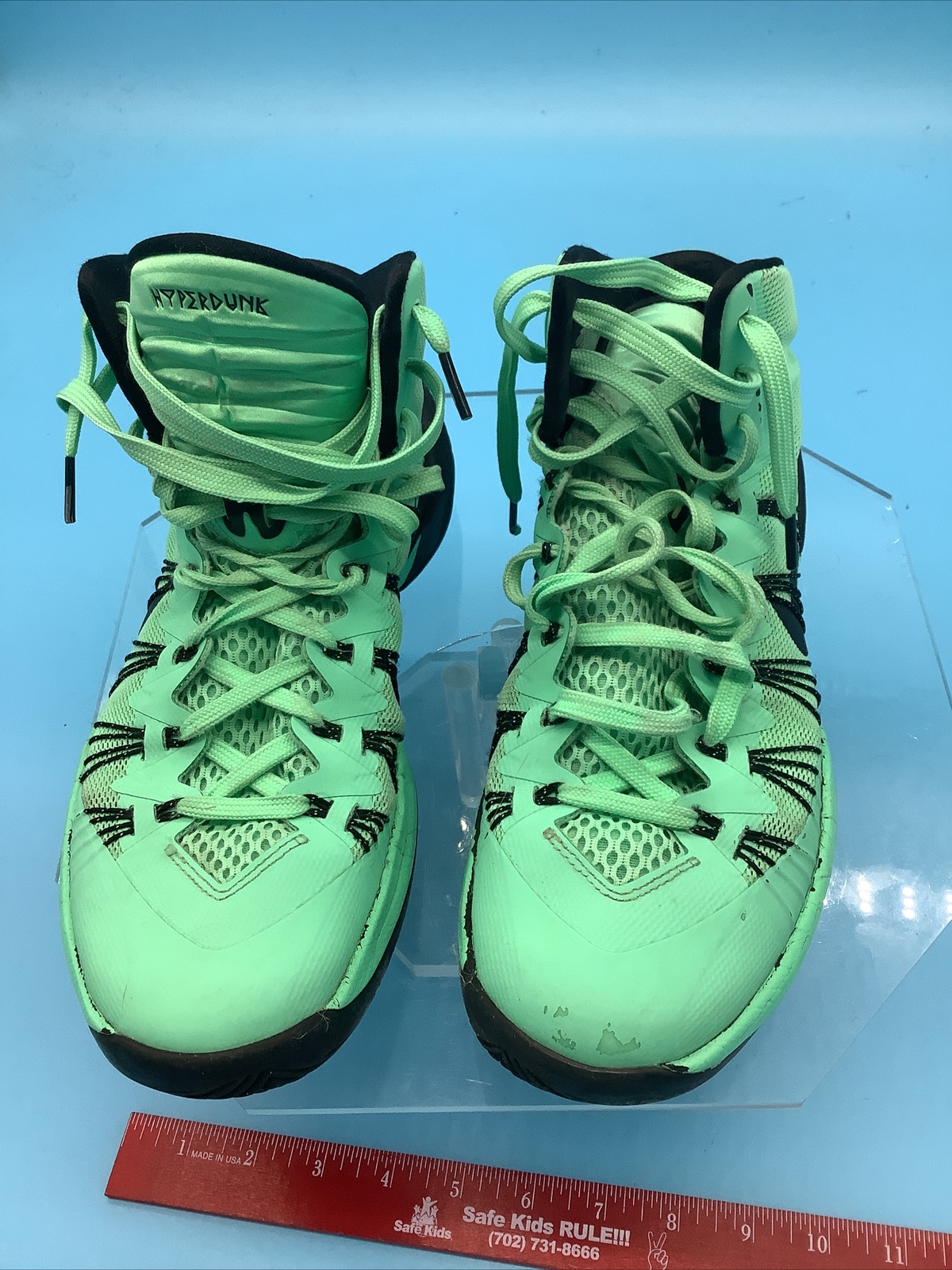 nike hyperdunk lime green