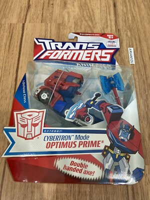Transformers Animated Optimus Prime Cybertron Mode 2007 Hasbro New NIB Autobot