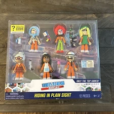 Roblox DEVSERIES Jailbreak Hiding In Plain Sight 6 Action Figures Virtual Code