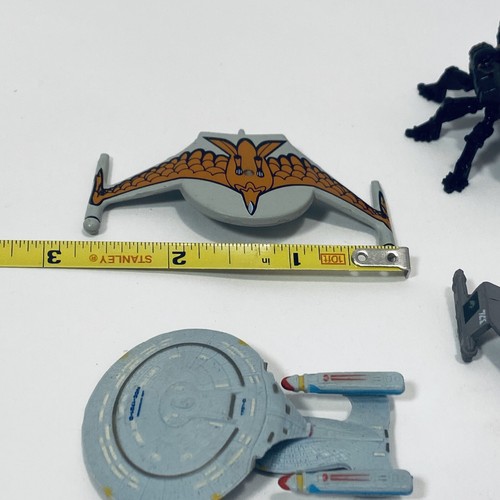 Galoob Micro Machines, Galaxy Voyager & Star Trek Mini Ships 2" Toys vtg - Picture 4 of 24